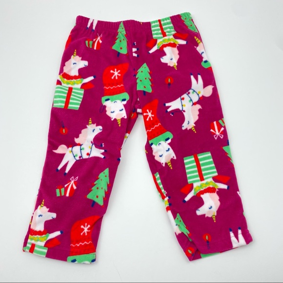 Carter’s Toddler Girls Unicorn Fleece Pajamas NWT - Picture 8 of 9